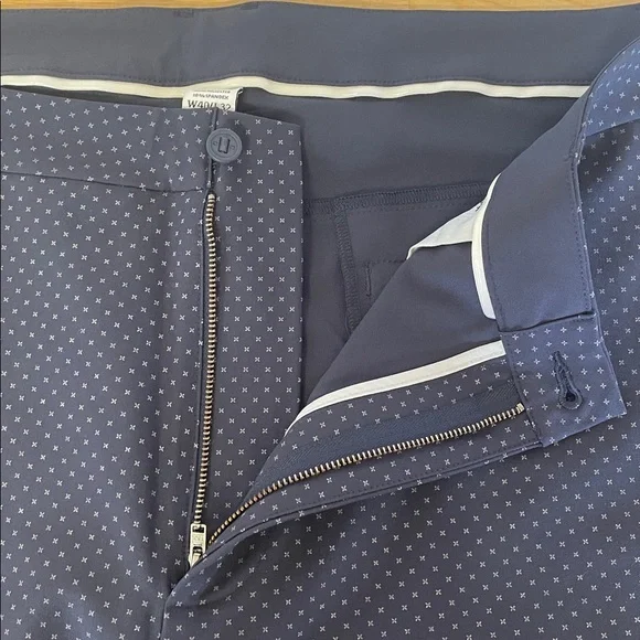 Footjoy navy star design golf pants men’s size 40X32 - Picture 11 of 15